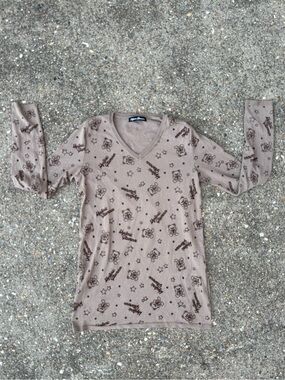 Hysteric Glamour Brown Longsleeve Shirt